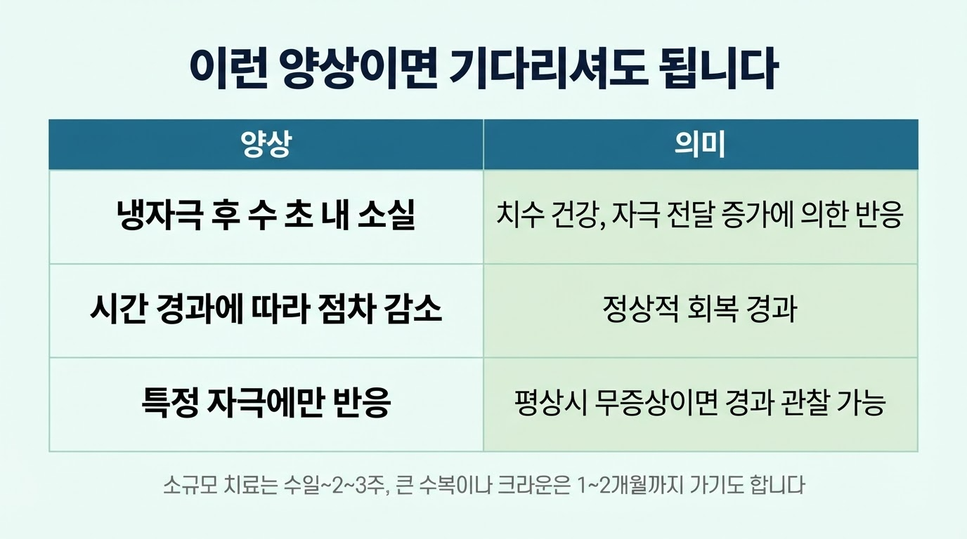 지켜볼 수 있는 가벼운 이상들